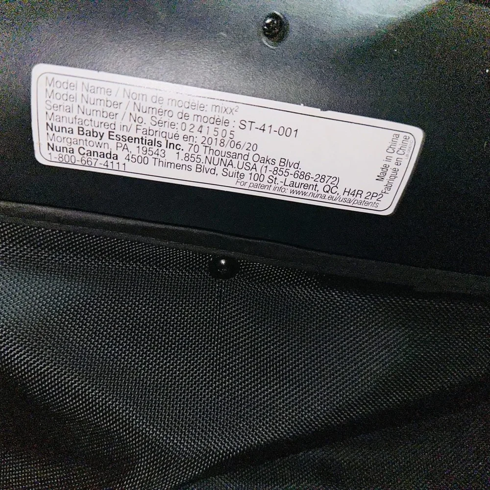 Nuna Mixx 2 Black Kids Stroller (FRAME ONLY!!) - Picture 4 of 4